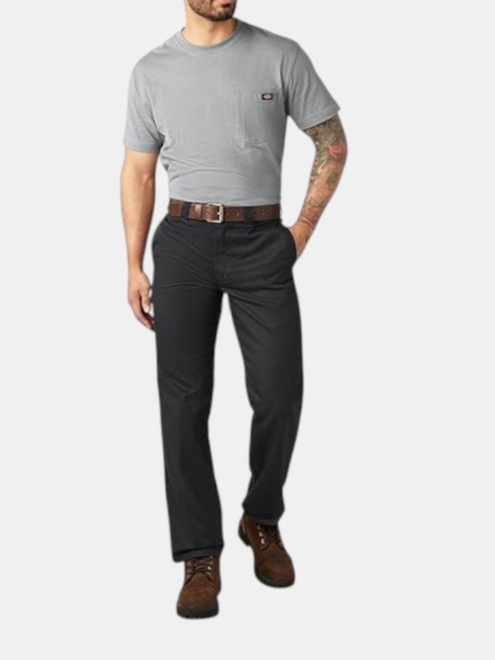 NWT DICKIES 874 FLEX WORK PANTS BLACK CLASSIC STRAIGHT LEG SIZE 44